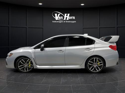 Ice Silver Metallic 2020 Subaru WRX STI Limited w/Wing