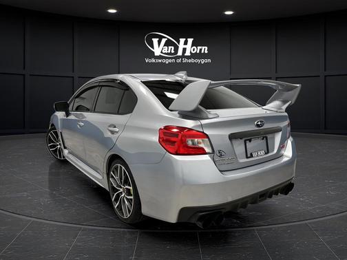 Ice Silver Metallic 2020 Subaru WRX STI Limited w/Wing
