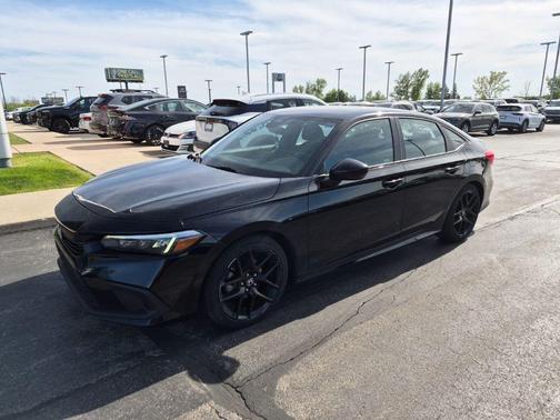 Crystal Black Pearl 2023 Honda Civic Sport