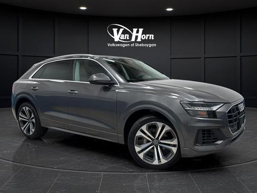 Gray Metallic 2019 Audi Q8 3.0T Premium