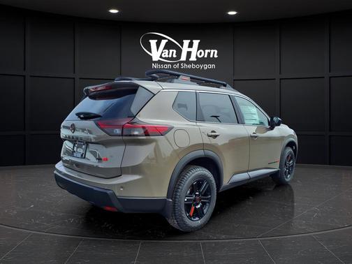 Baja Storm Metallic 2026 Nissan Rogue Rock Creek