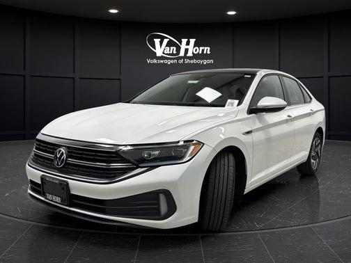 Opal White 2023 Volkswagen Jetta 1.5T SEL