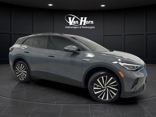 Pure Gray 2025 Volkswagen ID.4 AWD Pro