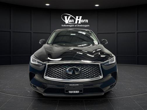 Black Obsidian 2025 INFINITI QX50 Pure AWD