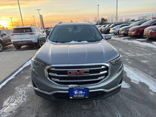 Satin Steel Metallic 2018 GMC Terrain SLT