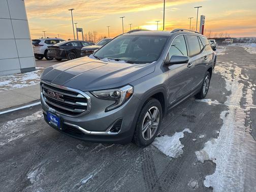 Satin Steel Metallic 2018 GMC Terrain SLT
