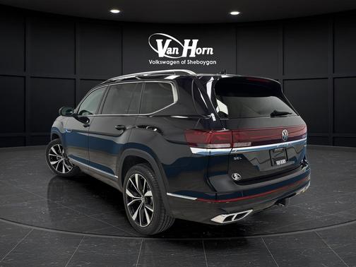 Deep Black 2025 Volkswagen Atlas 2.0T SEL Premium R-Line 4MOTION