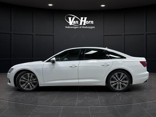 Glacier White Metallic 2023 Audi A6 45 Premium Plus