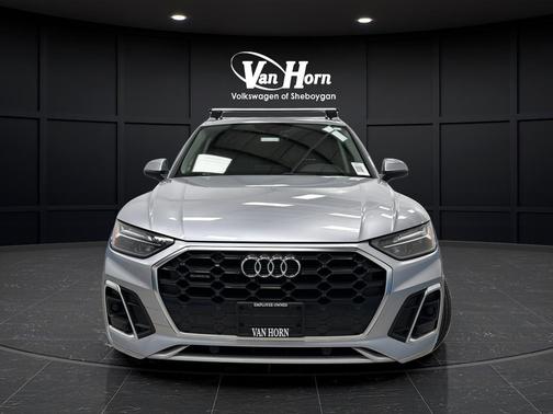 Silver Metallic 2023 Audi Q5 45 S line Premium