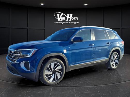 mountain lake blue metallic 2026 Volkswagen Atlas 2.0T SEL