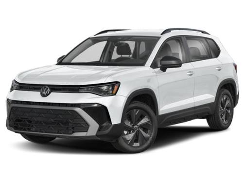 Pure White 2025 Volkswagen Taos 1.5T S
