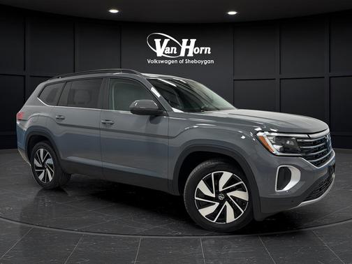 Gray 2025 Volkswagen Atlas 2.0T SE w/Technology 4MOTION