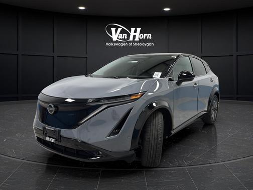 Boulder Gray/Blk Diamond 2025 Nissan ARIYA PLATINUM+
