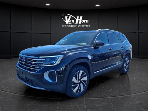 deep black pearl 2026 Volkswagen Atlas 2.0T SEL