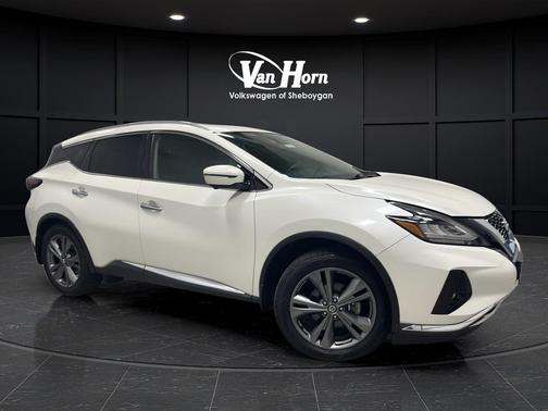 Pearl White Tricoat 2021 Nissan Murano Platinum Intelligent AWD