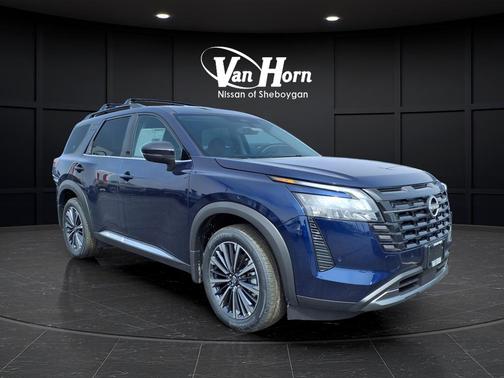 Deep Ocean Blue Pearl 2026 Nissan Pathfinder Platinum