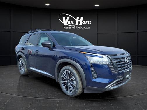 Deep Ocean Blue Pearl 2026 Nissan Pathfinder Platinum