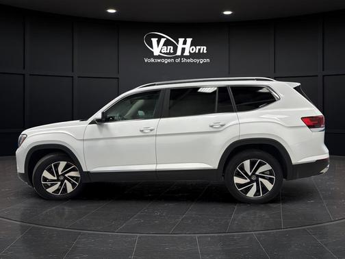 Opal White 2024 Volkswagen Atlas 2.0T SEL