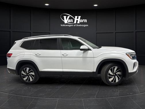 Opal White 2024 Volkswagen Atlas 2.0T SEL