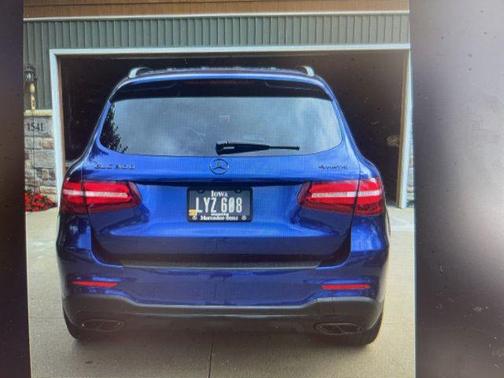 Blue 2018 Mercedes-Benz GLC 300 4MATIC