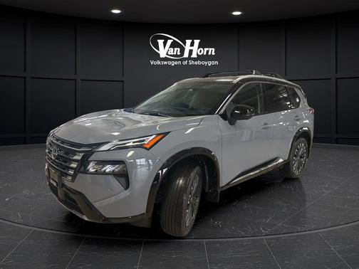 Boulder Gray/Super Black 2026 Nissan Rogue Platinum