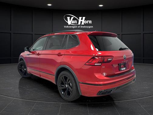 Red Metallic 2024 Volkswagen Tiguan 2.0T SE R-Line Black 4MOTION