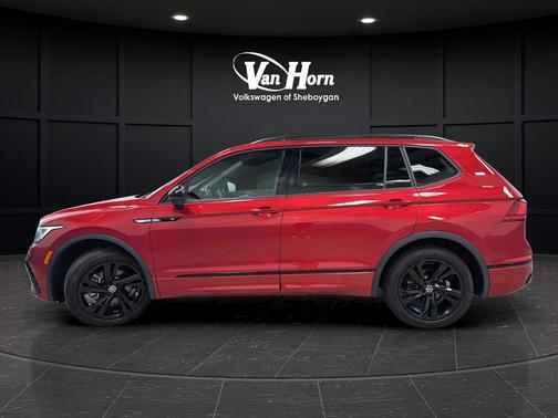Red Metallic 2024 Volkswagen Tiguan 2.0T SE R-Line Black 4MOTION