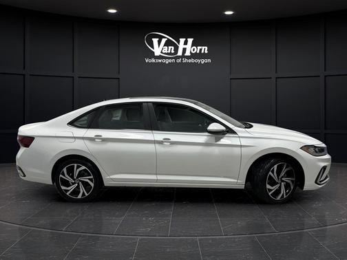 Opal White 2025 Volkswagen Jetta 1.5T SEL