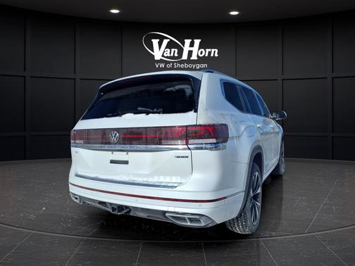 Opal White Pearl 2026 Volkswagen Atlas 2.0T SEL Premium R-Line 4MOTION