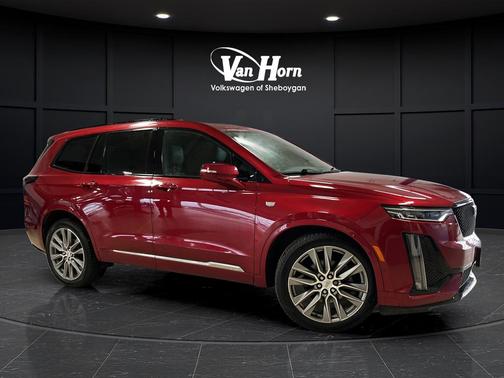 Red 2021 Cadillac XT6 Sport AWD