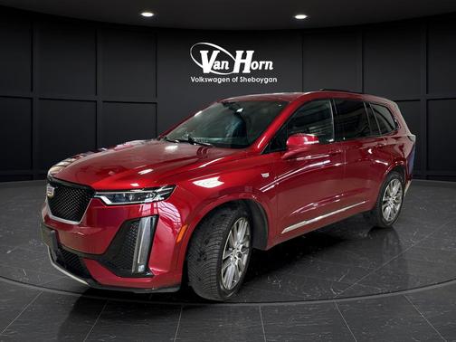 Red 2021 Cadillac XT6 Sport AWD