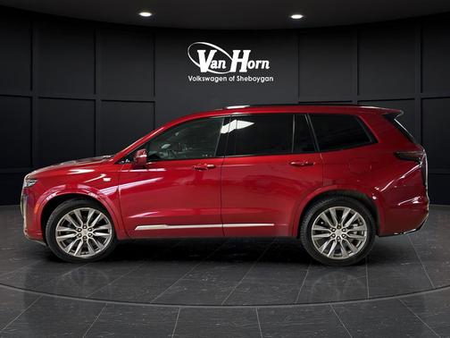 Red 2021 Cadillac XT6 Sport AWD