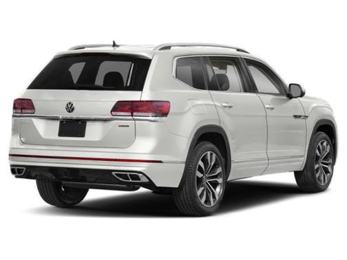 Pure White 2022 Volkswagen Atlas 3.6L SEL Premium
