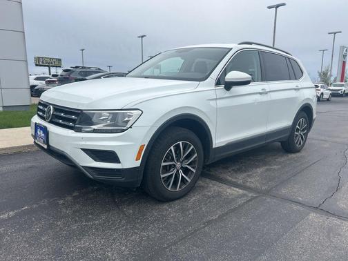 Pure White 2020 Volkswagen Tiguan 2.0T SE 4MOTION