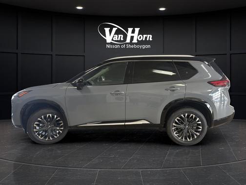 Boulder Gray/Super Black 2026 Nissan Rogue Platinum