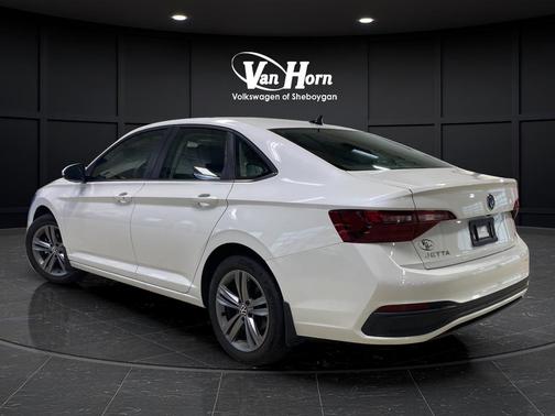 Opal White 2023 Volkswagen Jetta 1.5T SE