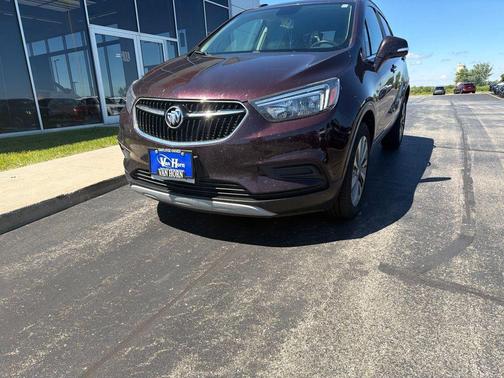 Black Cherry Metallic 2017 Buick Encore Preferred