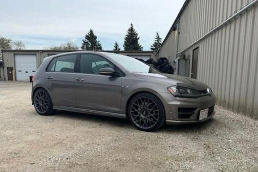 Limestone Gray Metallic 2015 Volkswagen Golf R 4-Door w/DCC & Navigation