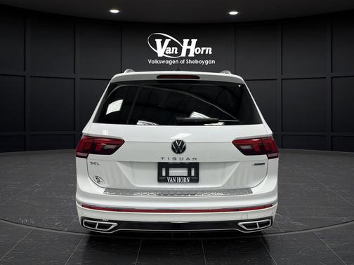 Opal White 2024 Volkswagen Tiguan 2.0T SEL R-Line 4MOTION