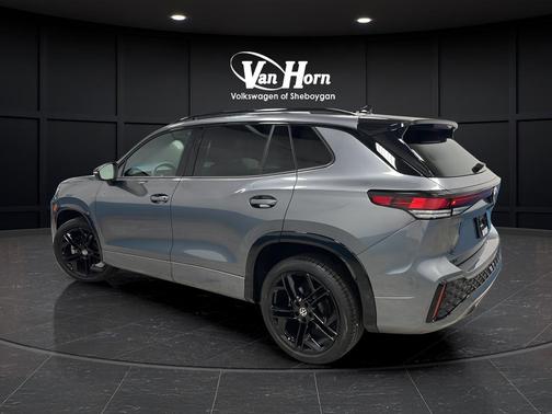 Platinum Gray Metallic 2025 Volkswagen Tiguan 2.0T SE R-Line Black 4MOTION