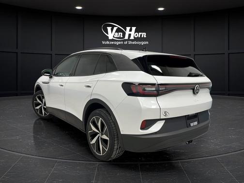 Opal White 2024 Volkswagen ID.4 AWD Pro S