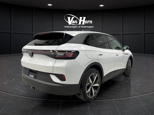 Opal White 2024 Volkswagen ID.4 AWD Pro S