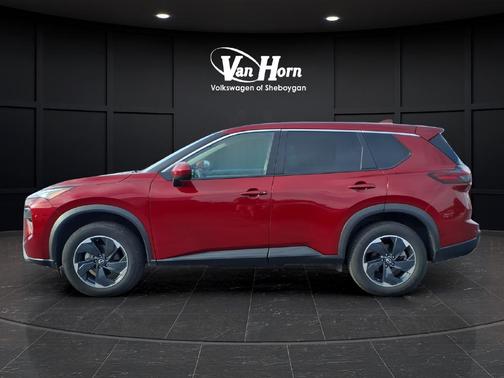 Scarlet Ember Tintcoat 2025 Nissan Rogue SV