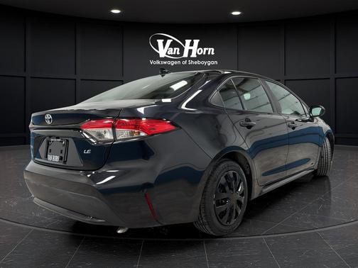 Black Sand Pearl 2022 Toyota Corolla LE