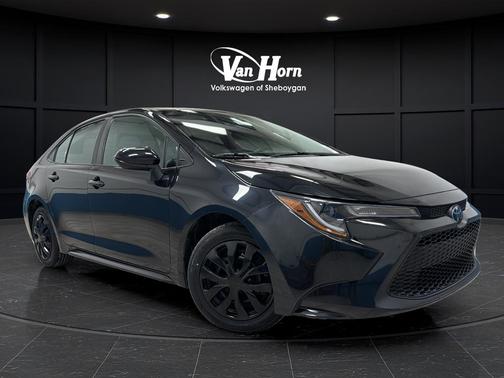 Black Sand Pearl 2022 Toyota Corolla LE