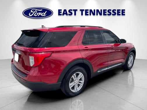 Red Metallic 2021 Ford Explorer XLT