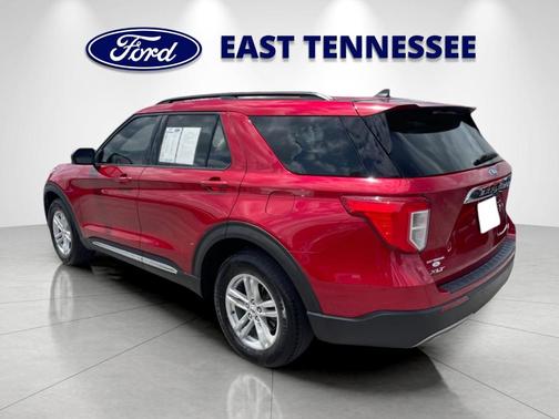 Red Metallic 2021 Ford Explorer XLT