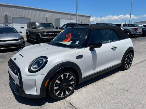 White Metallic 2023 MINI Convertible Cooper S