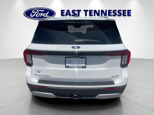 White 2026 Ford Explorer Platinum