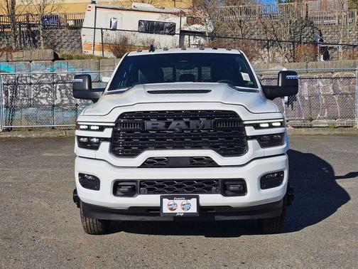 Bright White Clearcoat 2026 RAM 3500 Limited Mega Cab 4x4 6'4' Box